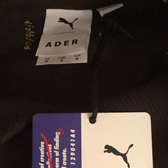 NWT PUMA sweatshirt in brown with blue & orange - Picture 15 of 16